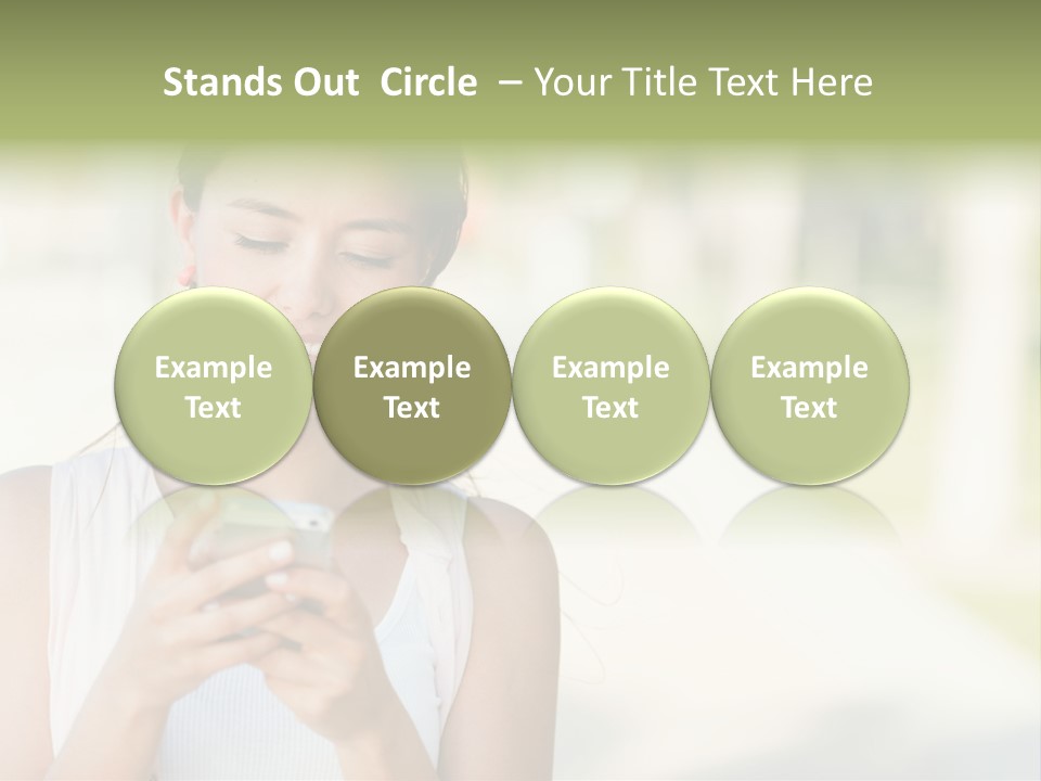 Sky Business Green PowerPoint Template