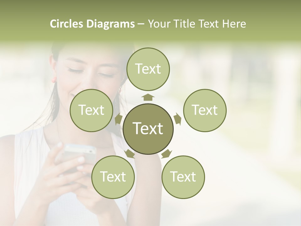 Sky Business Green PowerPoint Template