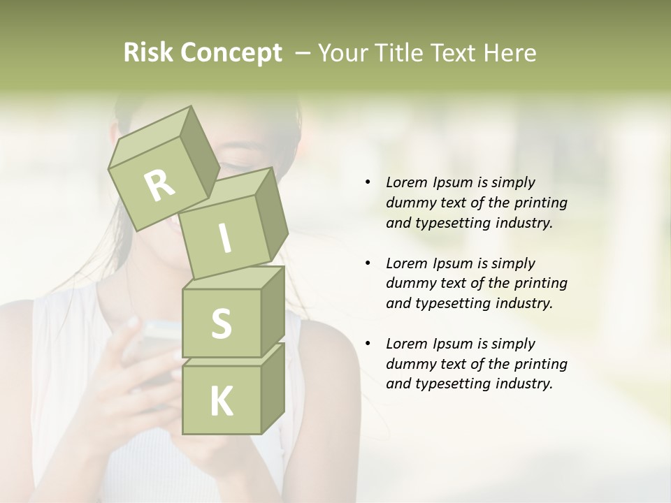 Sky Business Green PowerPoint Template