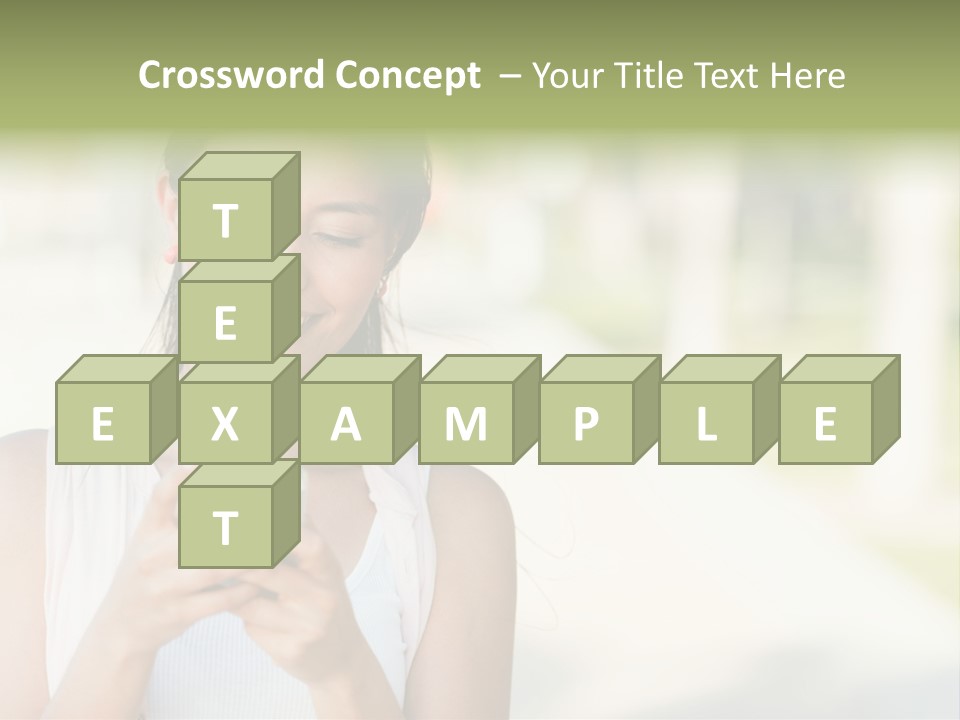 Sky Business Green PowerPoint Template