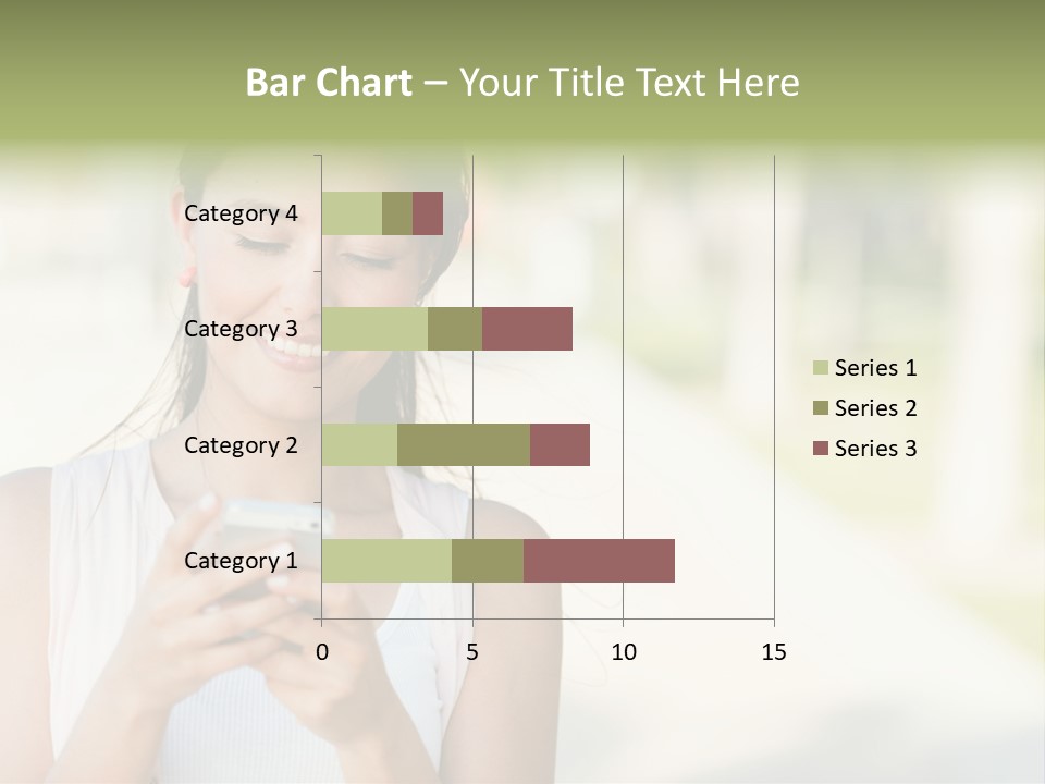 Sky Business Green PowerPoint Template