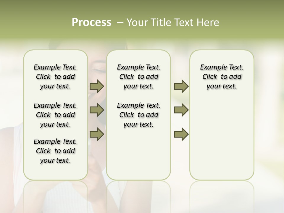 Sky Business Green PowerPoint Template