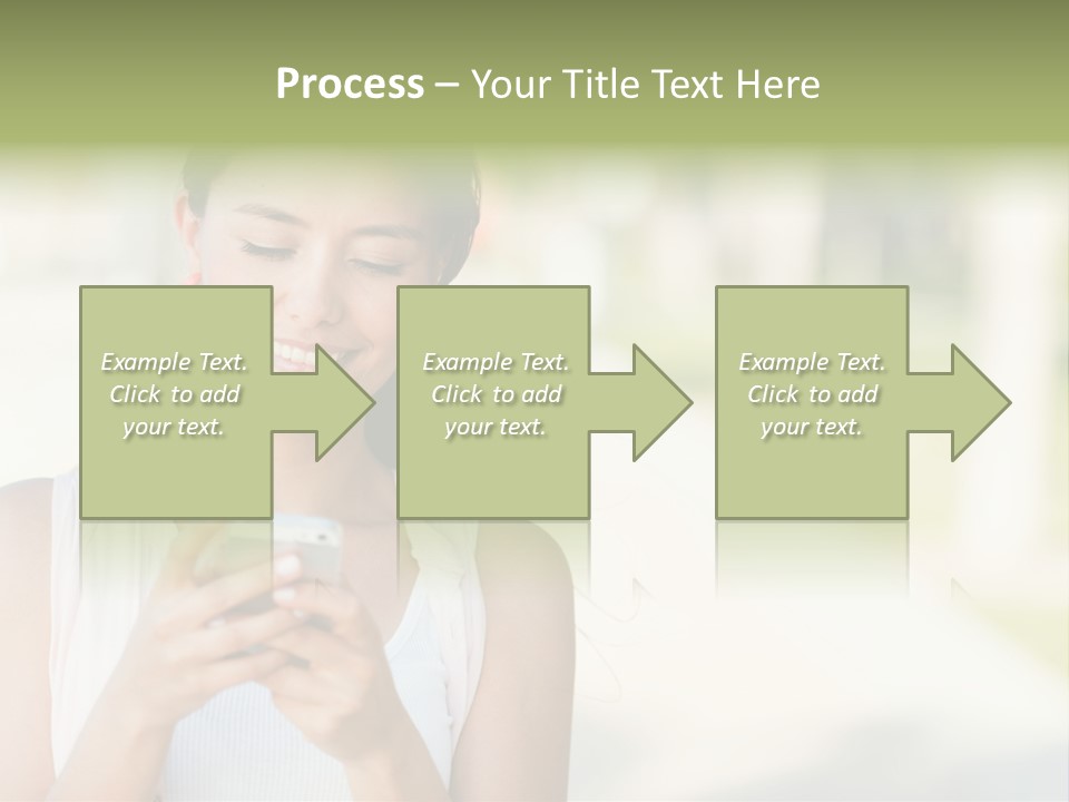 Sky Business Green PowerPoint Template