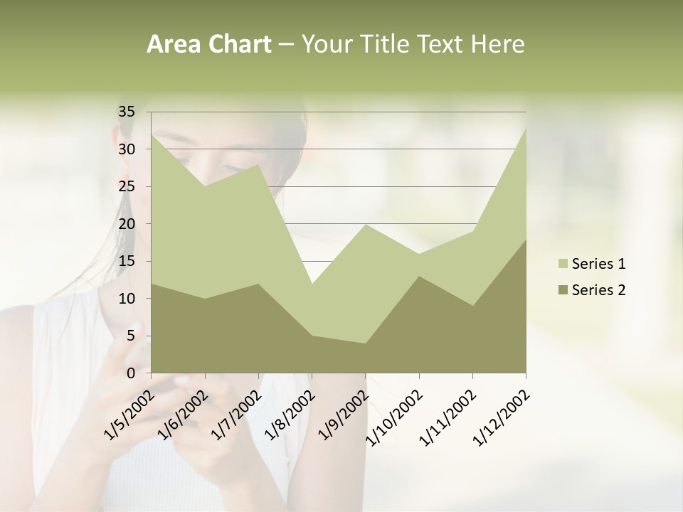 Sky Business Green PowerPoint Template