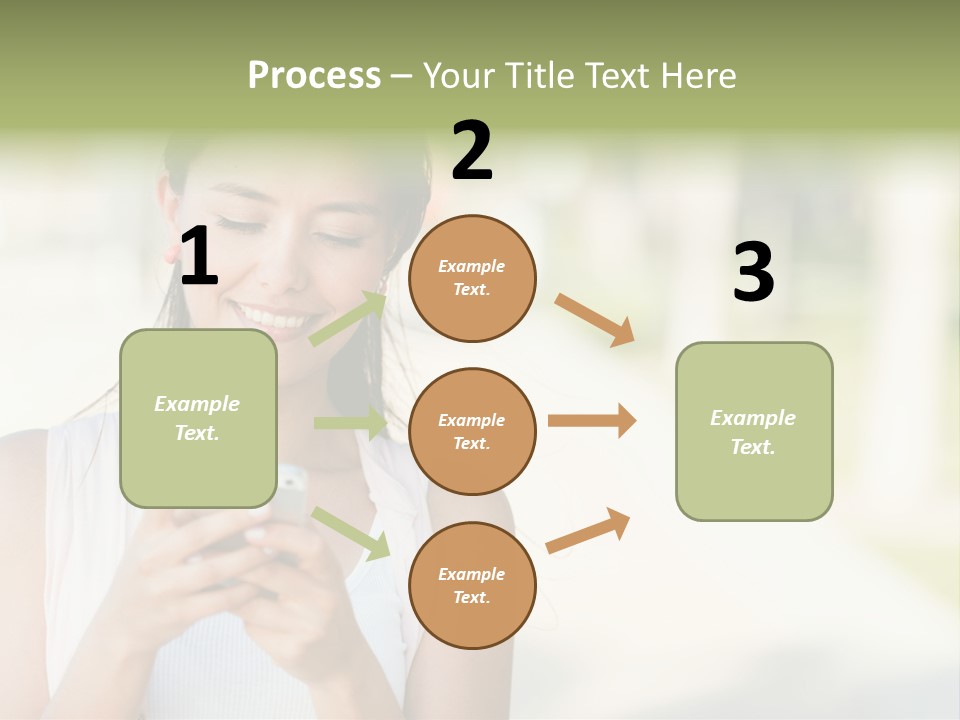 Sky Business Green PowerPoint Template