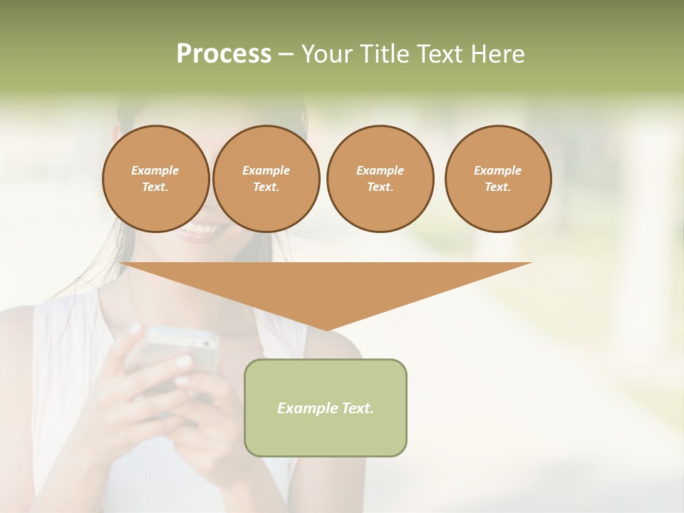 Sky Business Green PowerPoint Template