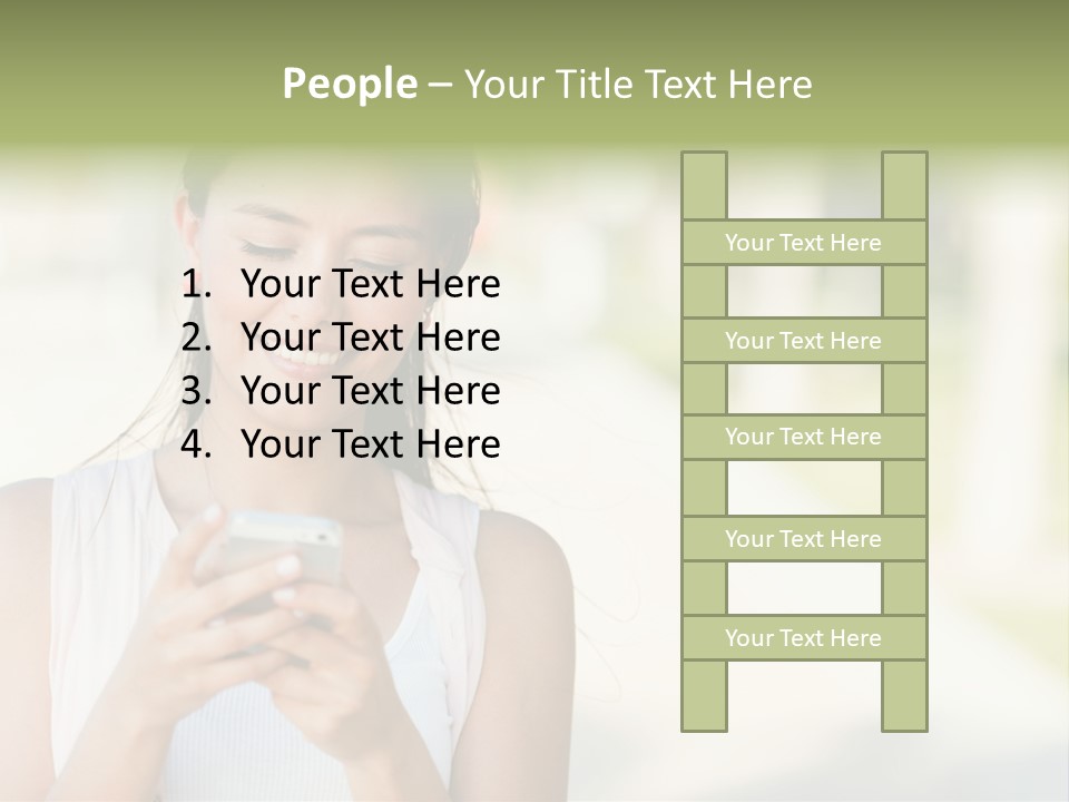 Sky Business Green PowerPoint Template