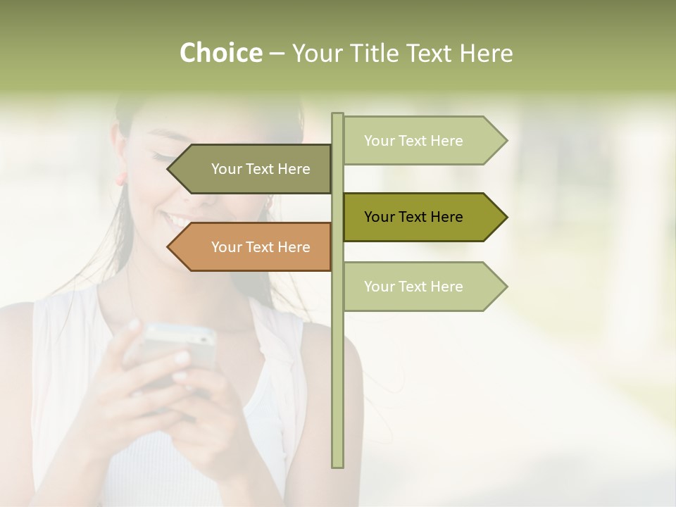 Sky Business Green PowerPoint Template