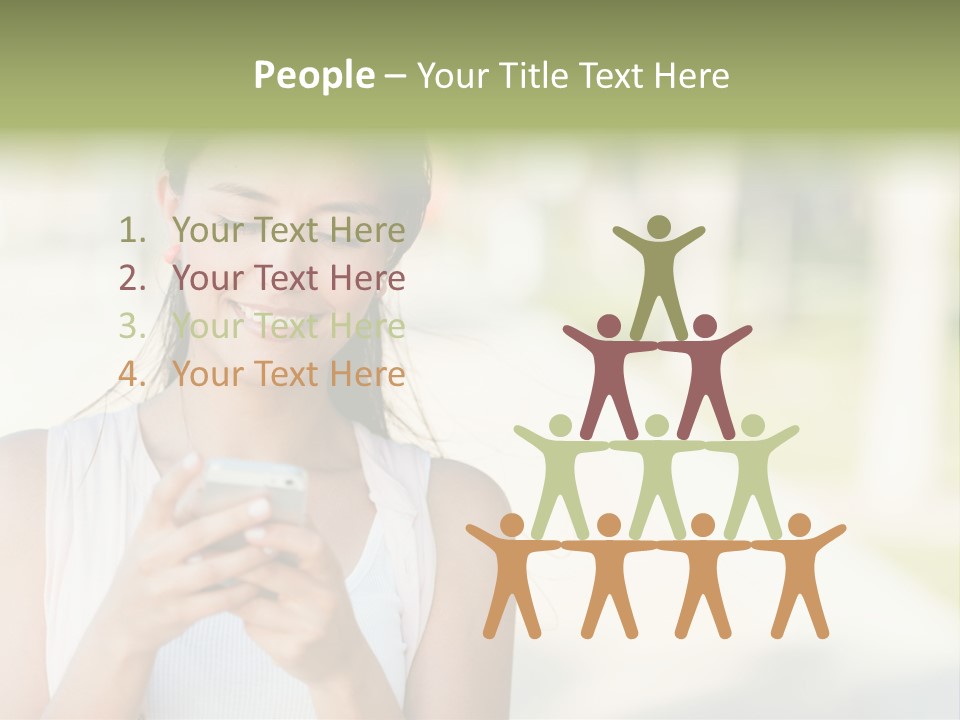 Sky Business Green PowerPoint Template