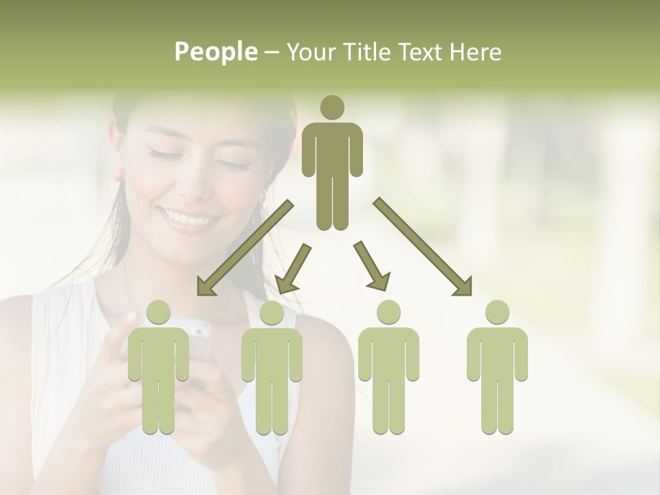 Sky Business Green PowerPoint Template