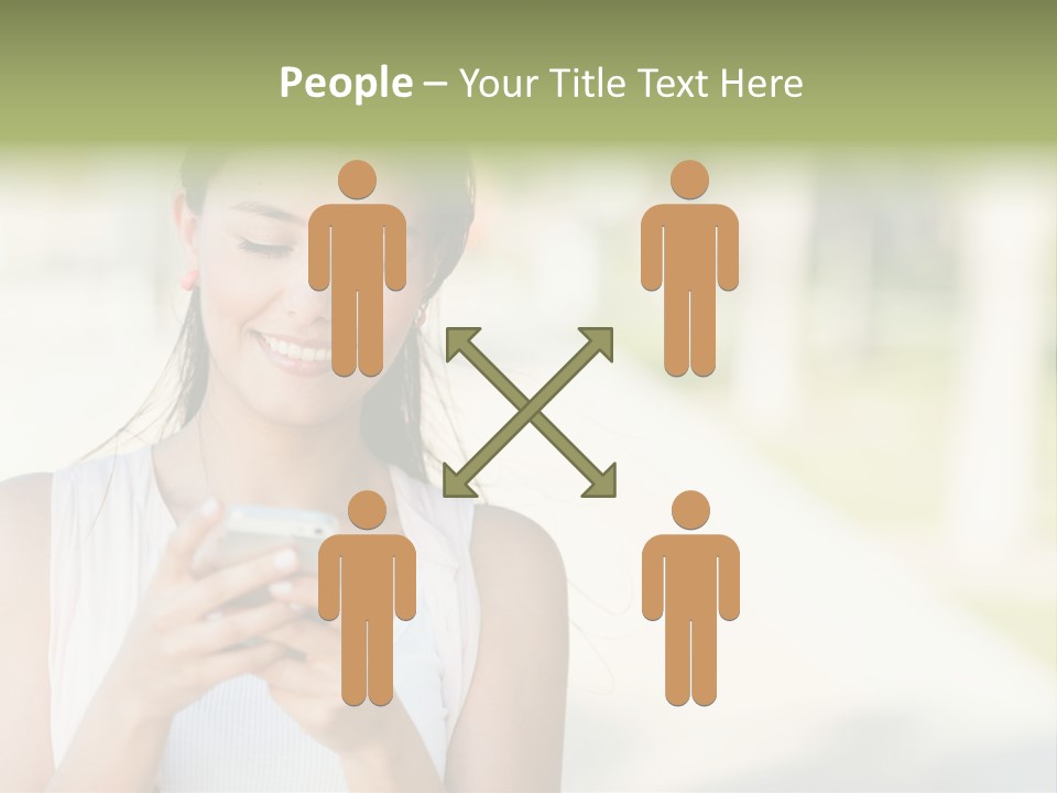 Sky Business Green PowerPoint Template