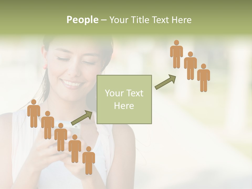 Sky Business Green PowerPoint Template