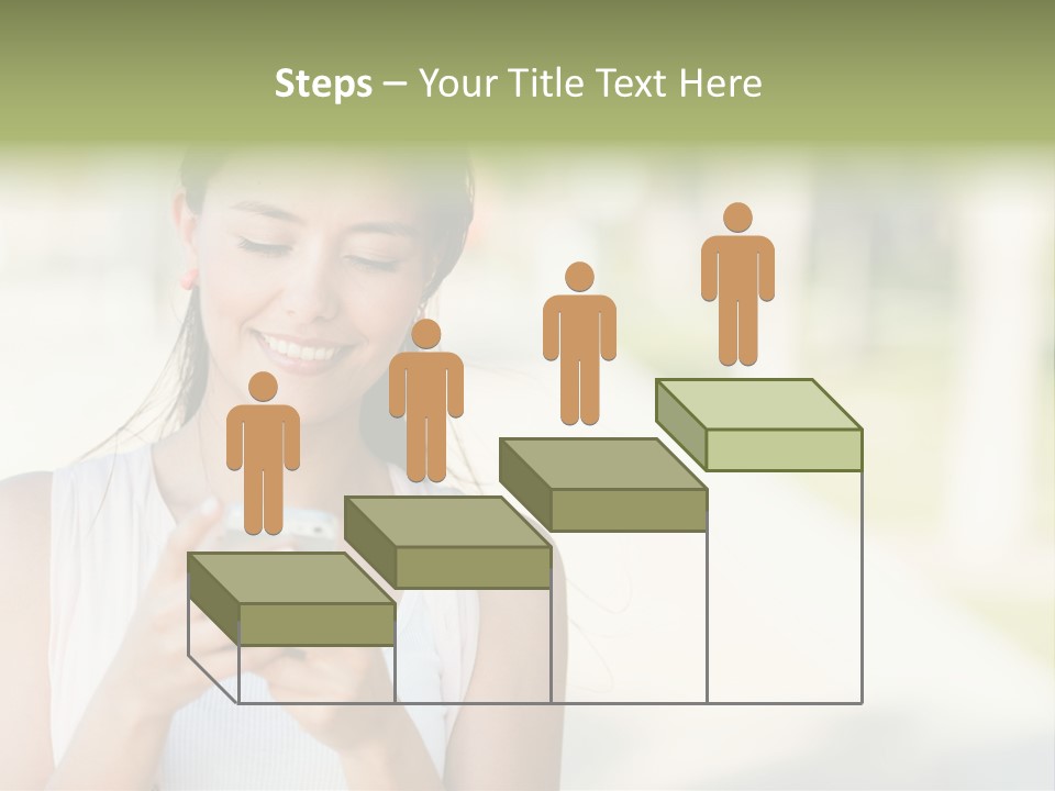 Sky Business Green PowerPoint Template