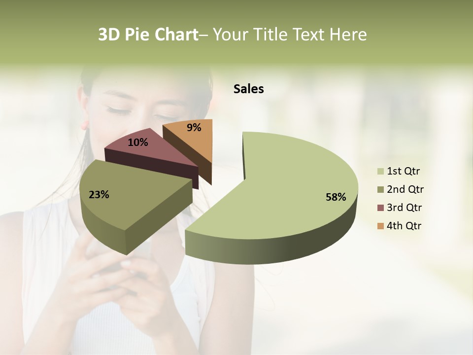 Sky Business Green PowerPoint Template