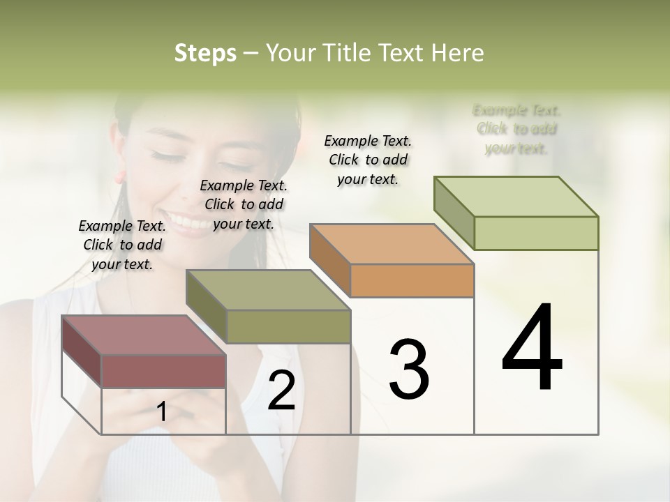Sky Business Green PowerPoint Template