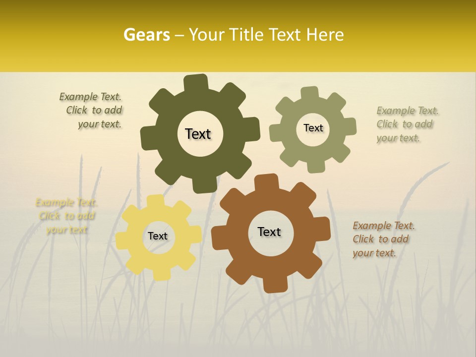 Cloud Purchase Loan PowerPoint Template