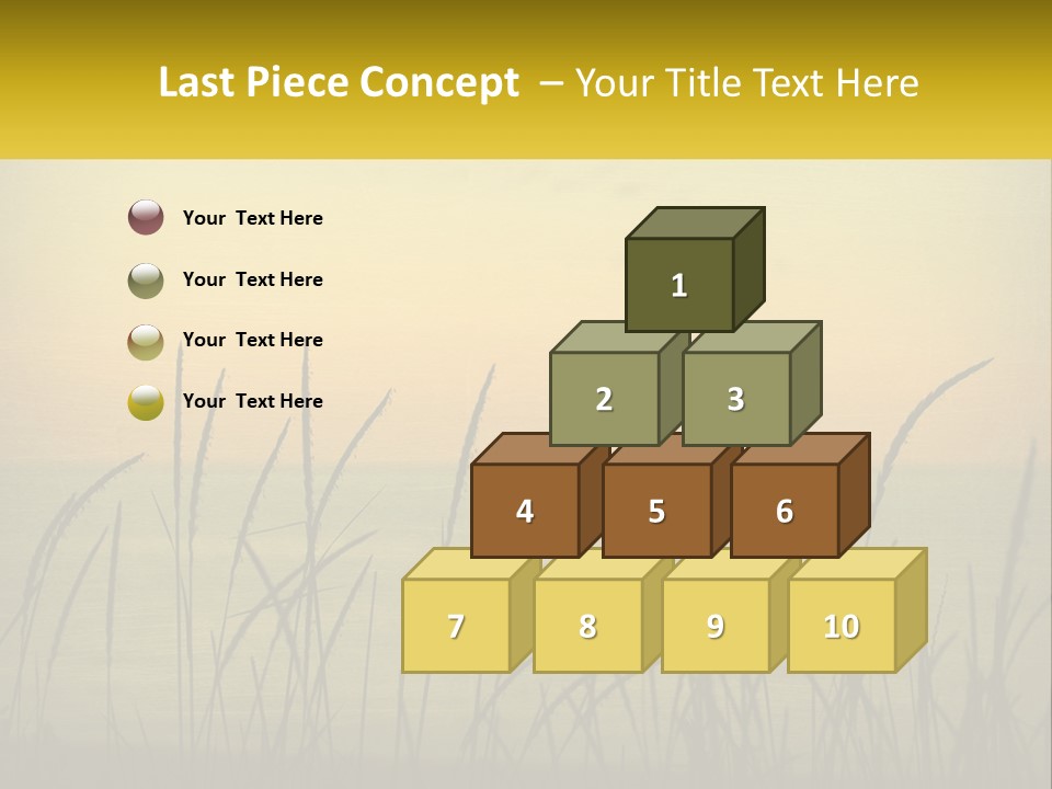 Cloud Purchase Loan PowerPoint Template