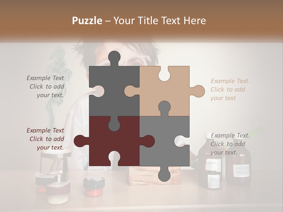 Nature Home Man PowerPoint Template