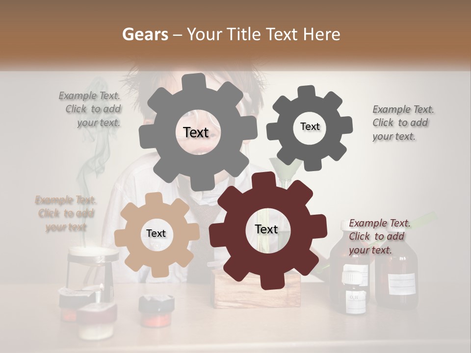 Nature Home Man PowerPoint Template