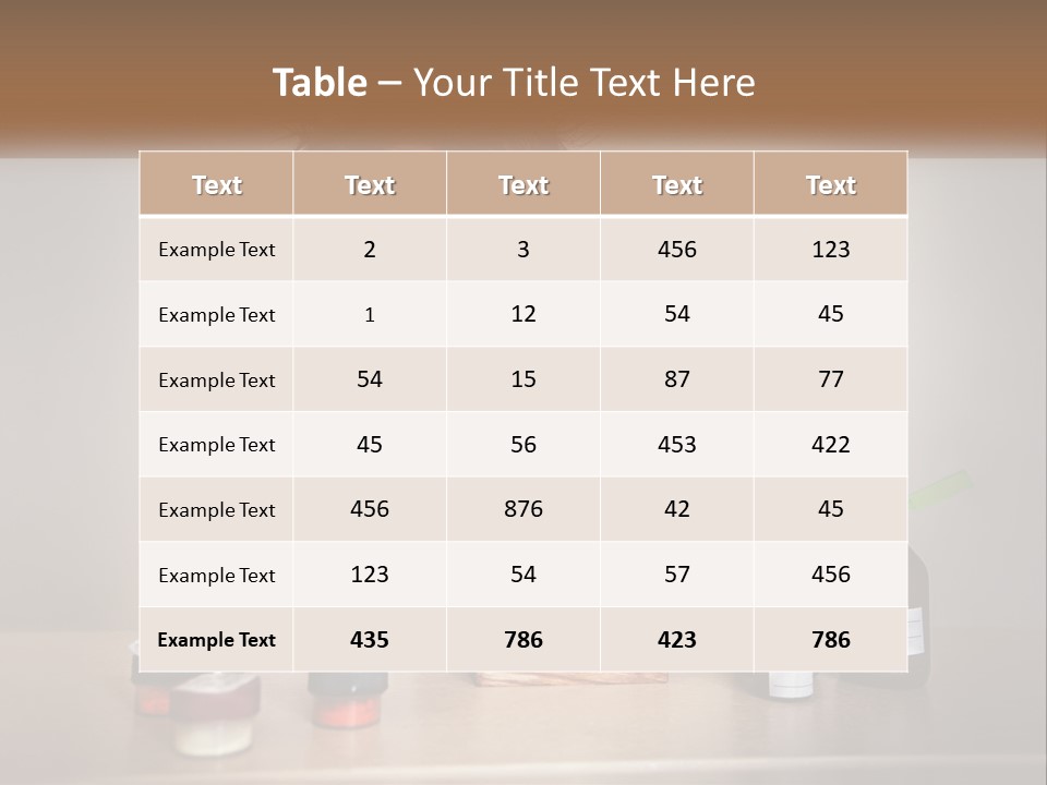 Nature Home Man PowerPoint Template