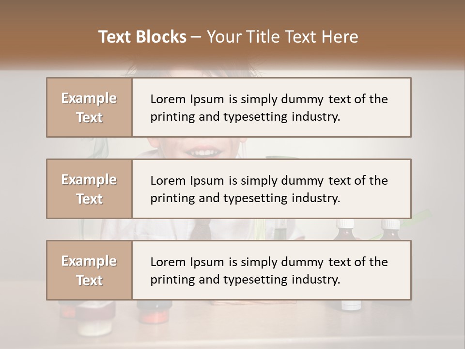 Nature Home Man PowerPoint Template