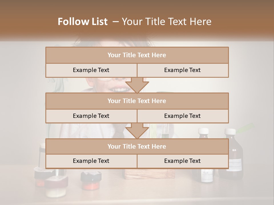 Nature Home Man PowerPoint Template