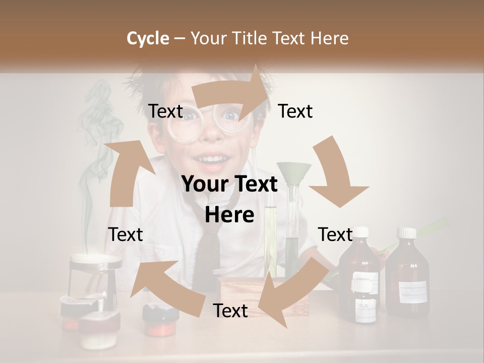 Nature Home Man PowerPoint Template