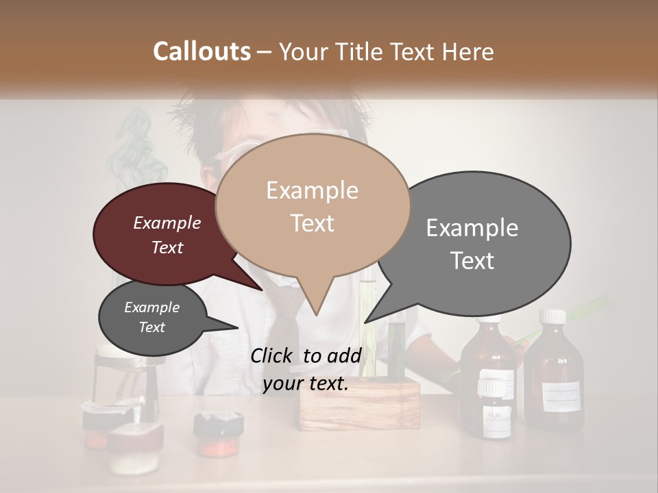 Nature Home Man PowerPoint Template