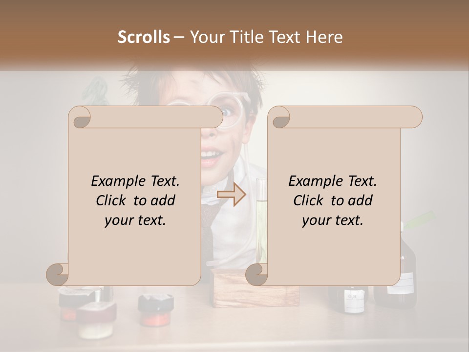 Nature Home Man PowerPoint Template