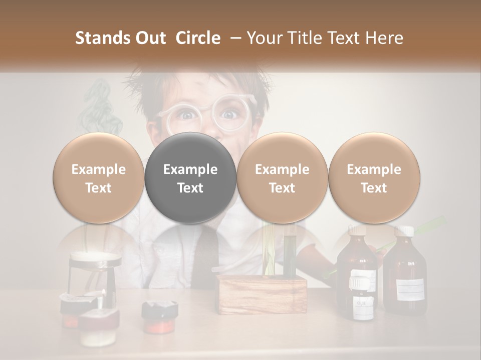 Nature Home Man PowerPoint Template