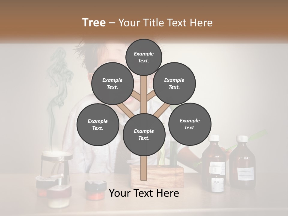 Nature Home Man PowerPoint Template