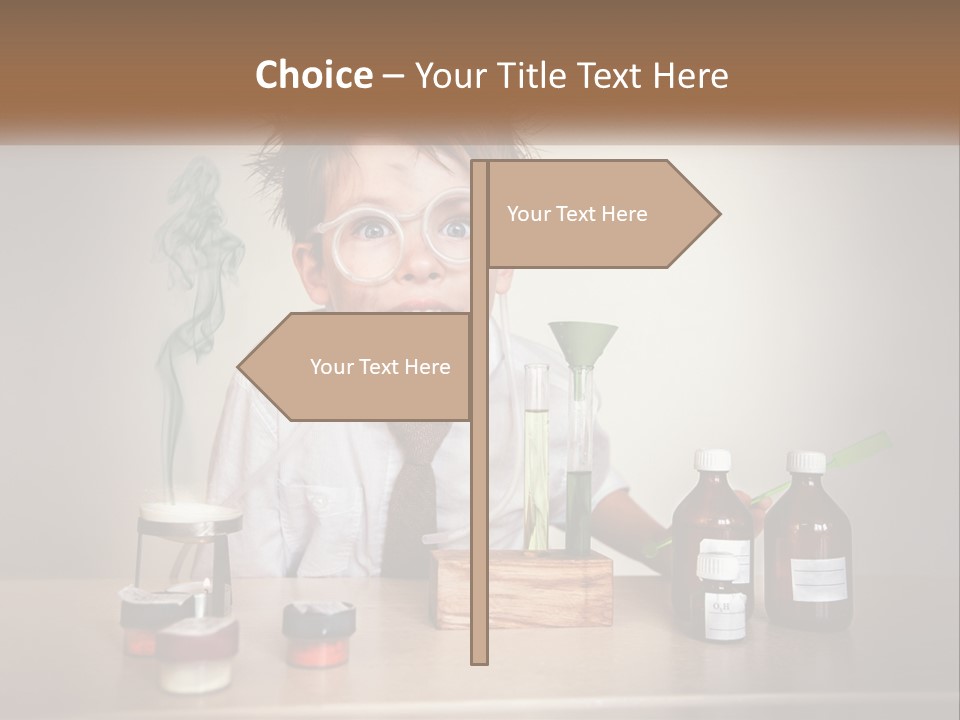 Nature Home Man PowerPoint Template