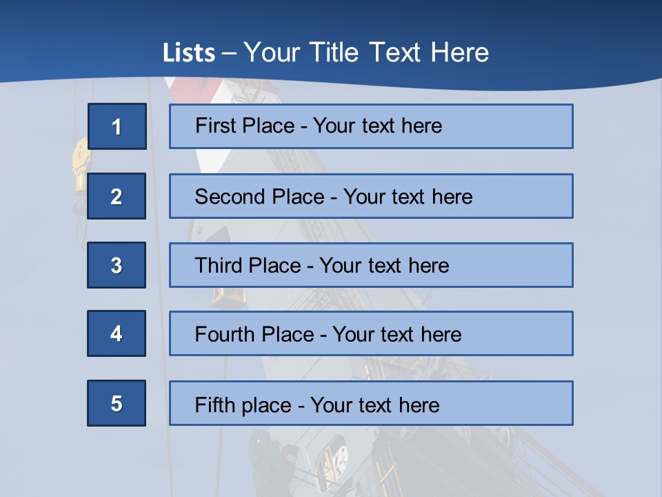 Build Holding Structure PowerPoint Template