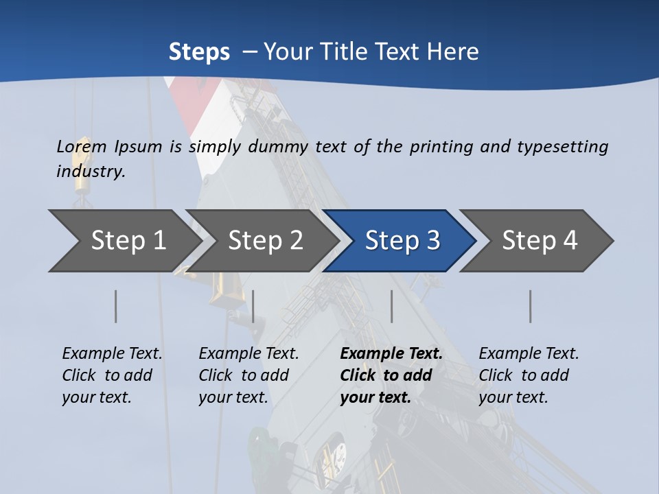Build Holding Structure PowerPoint Template