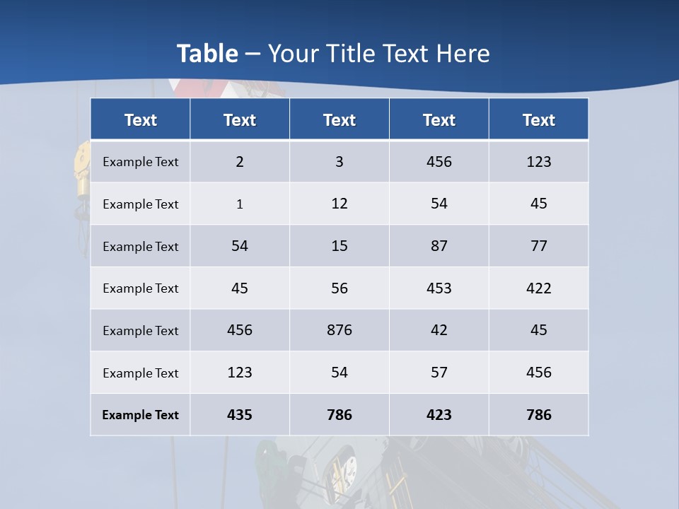 Build Holding Structure PowerPoint Template