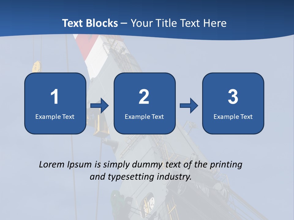 Build Holding Structure PowerPoint Template