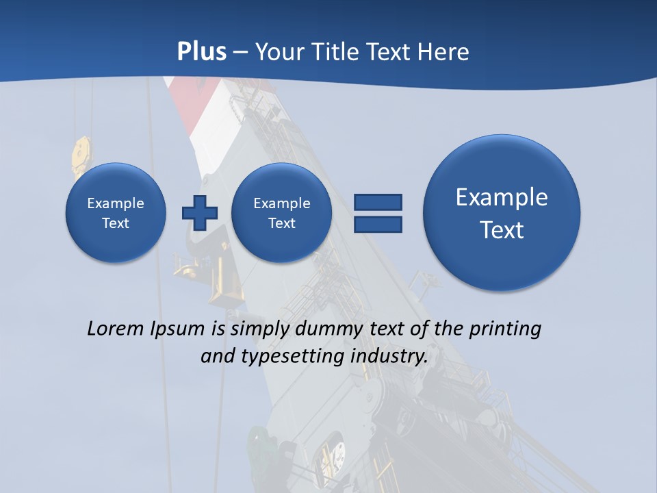 Build Holding Structure PowerPoint Template