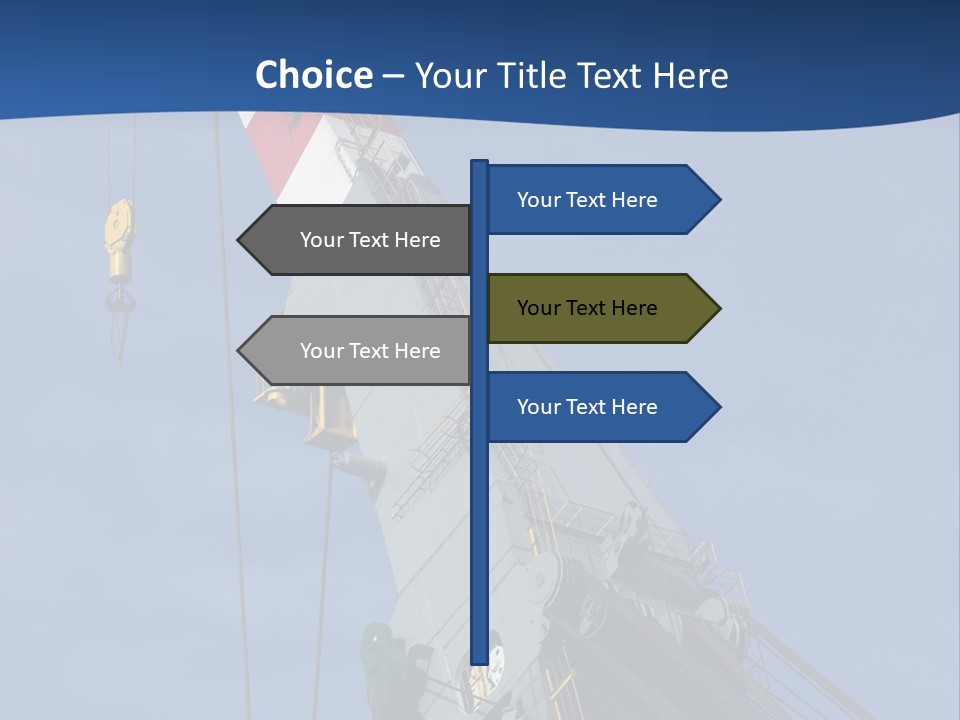 Build Holding Structure PowerPoint Template