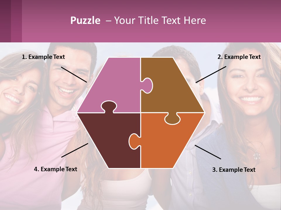 House Build Lawn PowerPoint Template