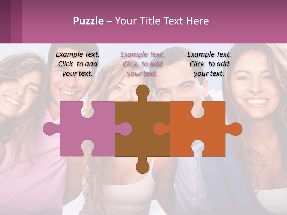 House Build Lawn PowerPoint Template