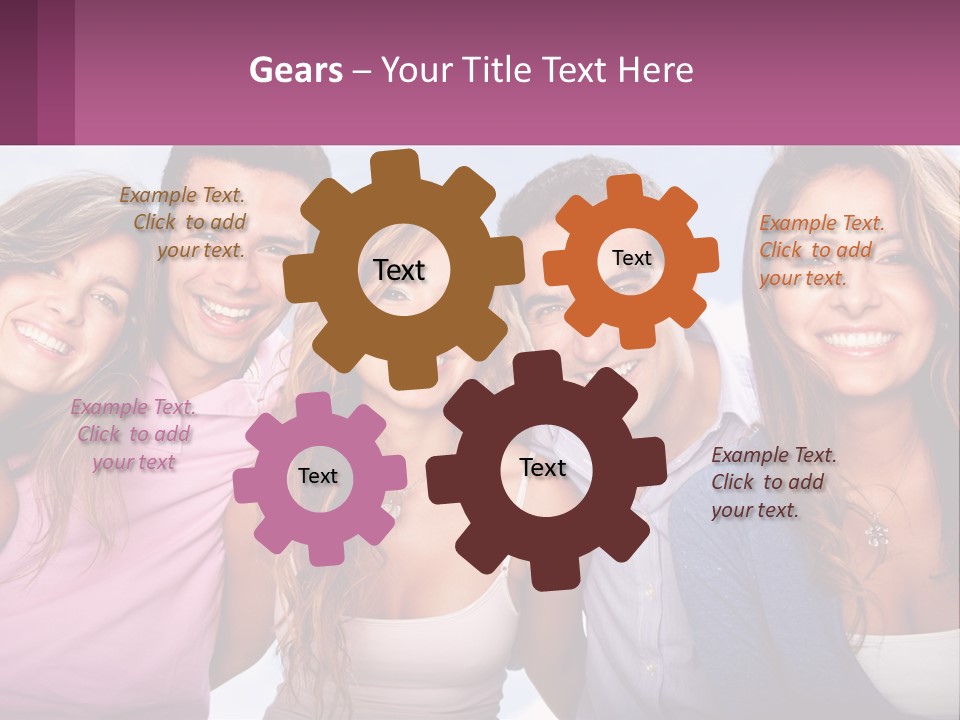 House Build Lawn PowerPoint Template