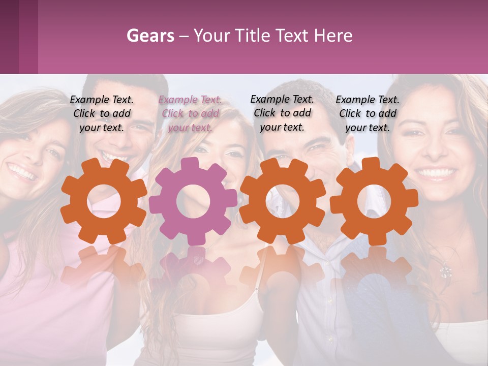 House Build Lawn PowerPoint Template