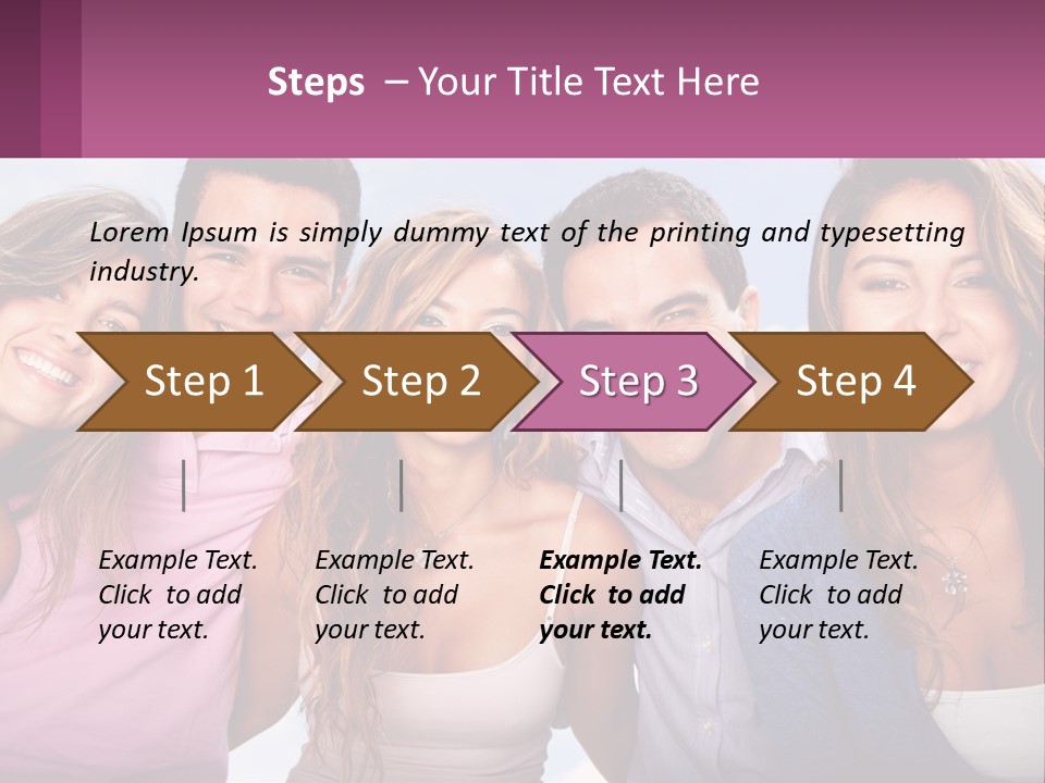 House Build Lawn PowerPoint Template