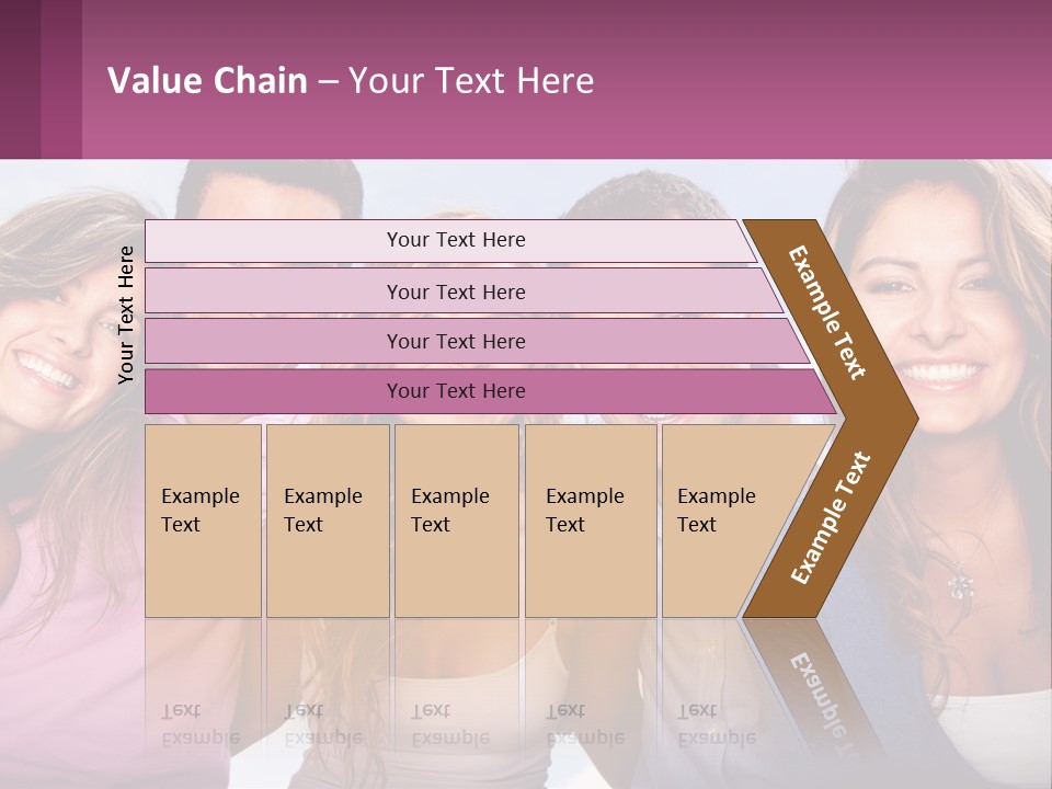 House Build Lawn PowerPoint Template
