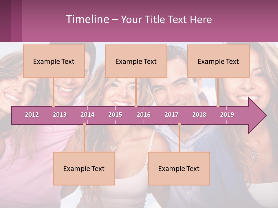 House Build Lawn PowerPoint Template