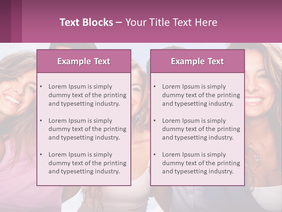 House Build Lawn PowerPoint Template