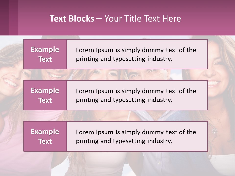 House Build Lawn PowerPoint Template