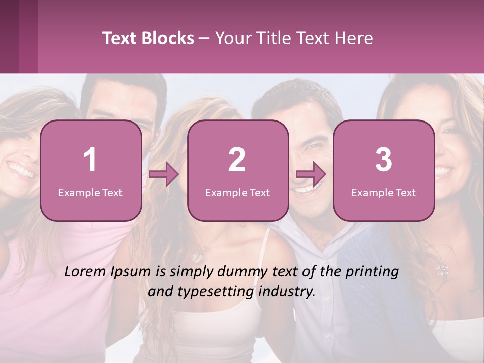 House Build Lawn PowerPoint Template