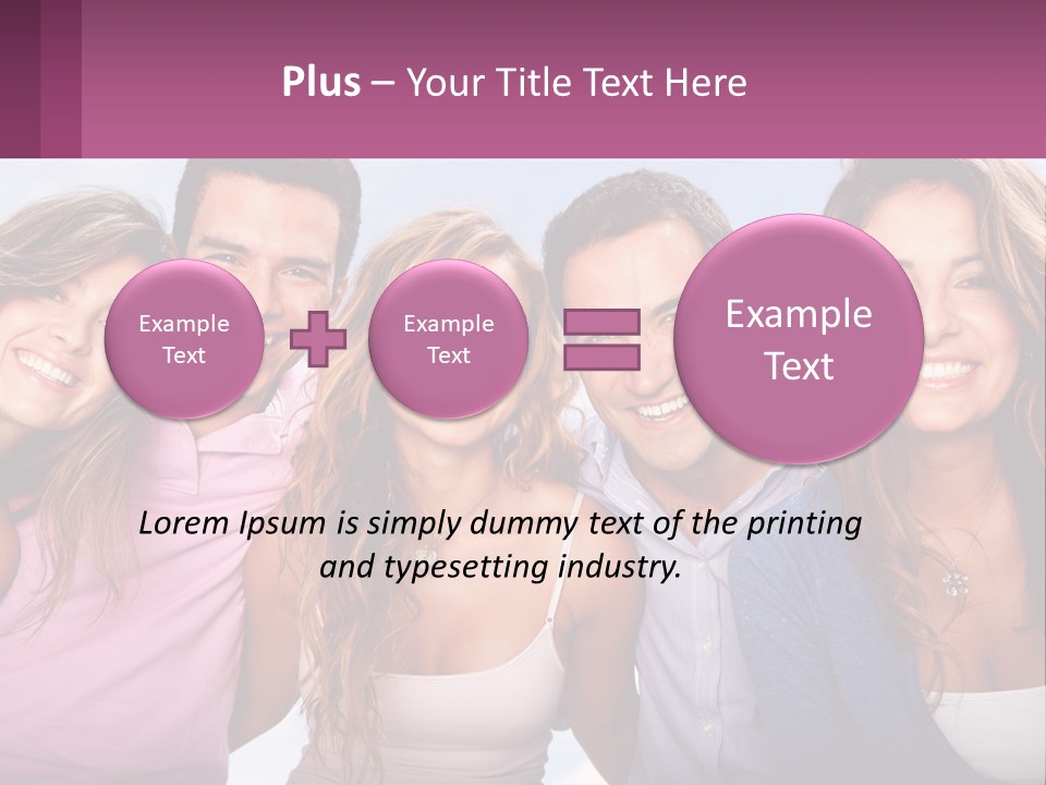 House Build Lawn PowerPoint Template