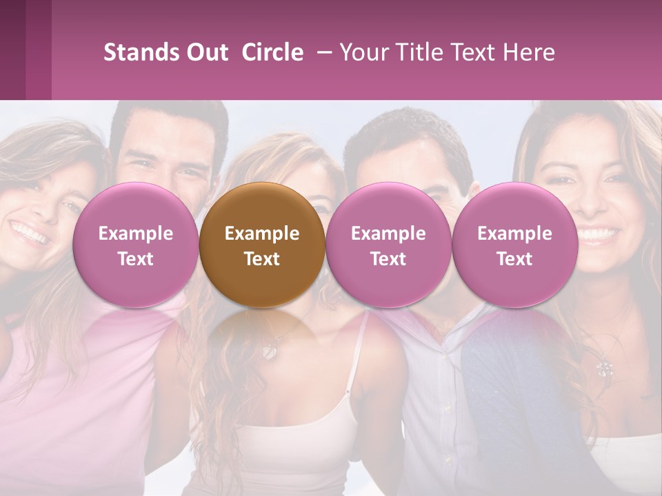 House Build Lawn PowerPoint Template